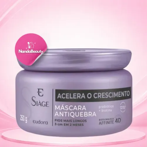 Máscara Capilar Siàge Acelera o Crescimento 250g
