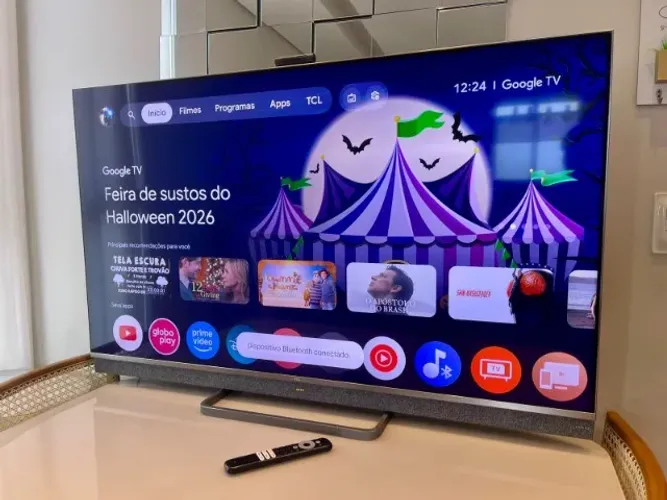 TV Gamer TCL 55" C825 Mini LED 4K - 120Hz Nativo (Ideal para PS5 e Xbox Series)