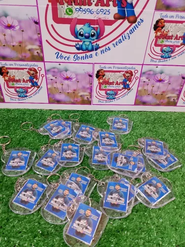 Chaveiros personalizados