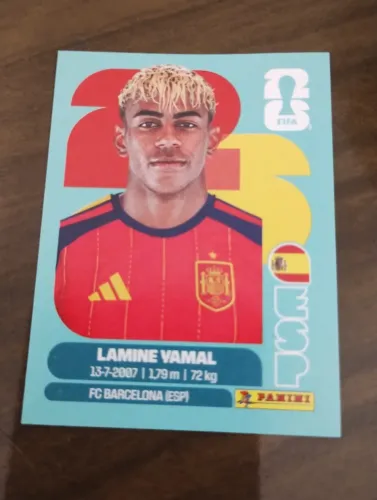Figurinha Lamime Yamal ESP 15 Copa 2026