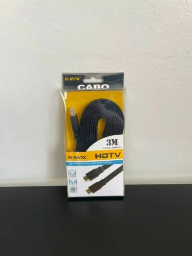Cabo HDMI B max 3 Metros Novo Faço entega