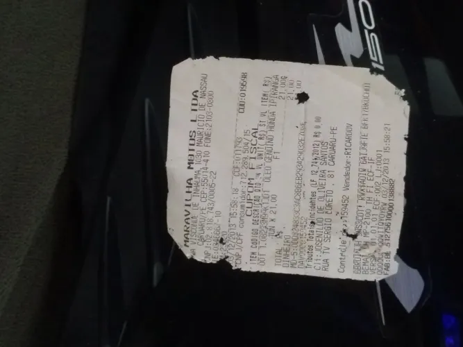 Carenagems da cg 150 fan 2012  