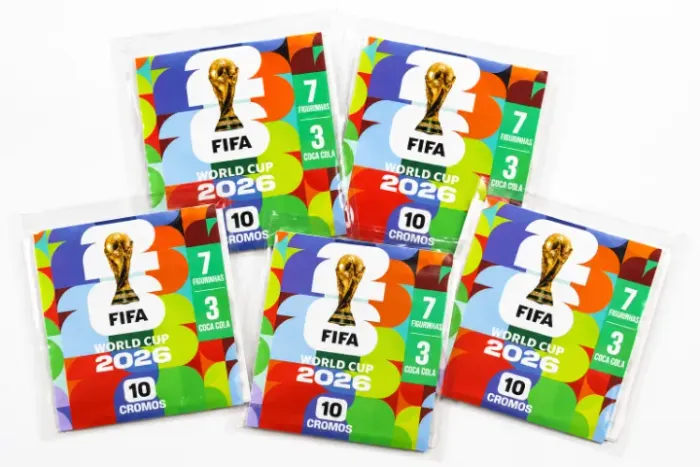 Pacote de Figurinhas Copa do Mundo FIFA 2026 - 7 Figurinhas