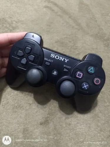 Controle de ps3 transparente funcionando perfeitamente