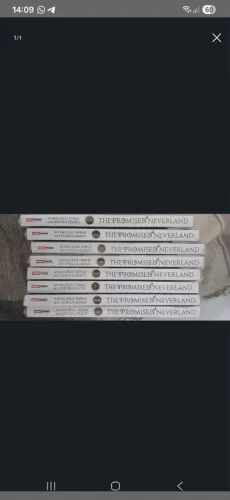The Promised Neverland volume 1 ao 8 (Primeira temporada do anime) LER DESCRIÇÃO