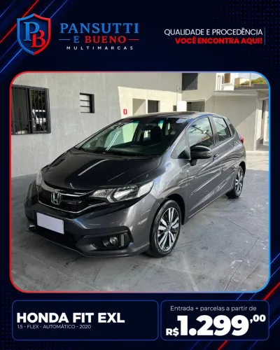 Honda Fit Ex/s/ex 1.5 Flex/flexone 16V 5P Aut. 2020