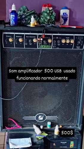 Caixa Amplificador 500rws
