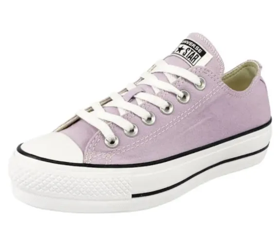 All Star Converse Lilás Plataforma ? Tamanho 35