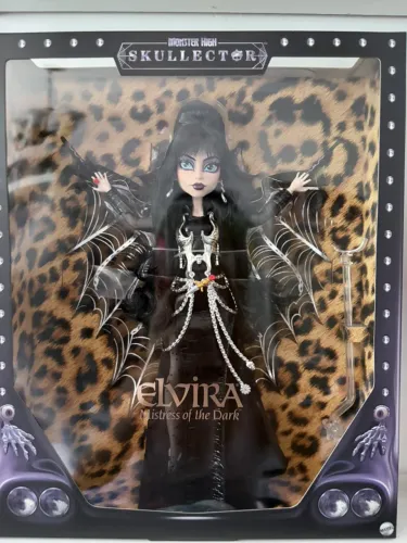 Elvira Monster High Skullector Boneca