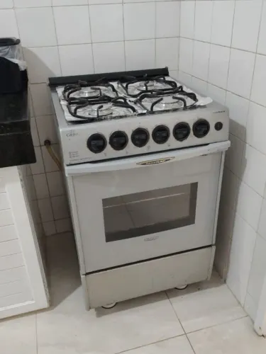 Fogão 4 bocas Brastemp grill