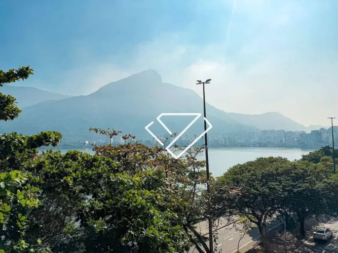 Apartamento com 3 quartos para alugar, 156 m² por R$ 17.686/mês - Lagoa - Rio de Janeiro/R