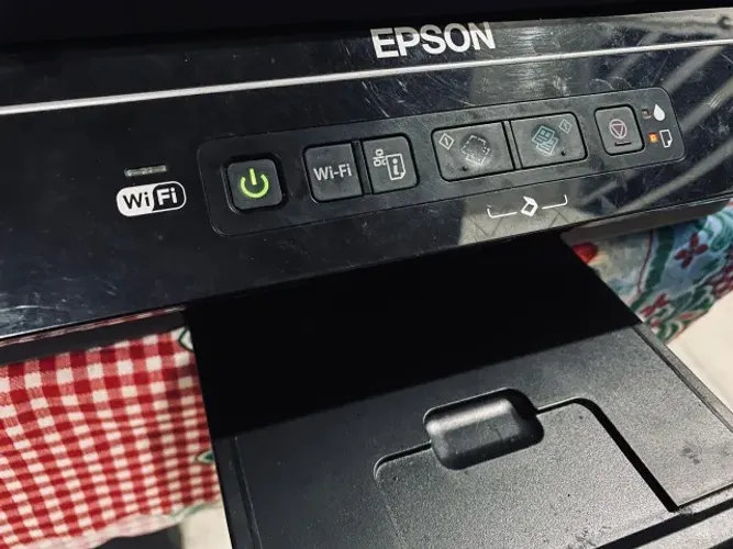 Impressora Multifuncional Cor Epson L355 Com Defeito Preto 127/220v (Usado)