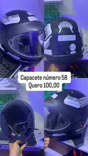Capacete número 58