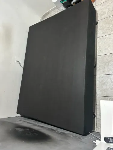 Base de cama casal preta