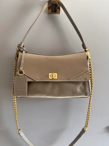 bolsa arezzo heritage couro