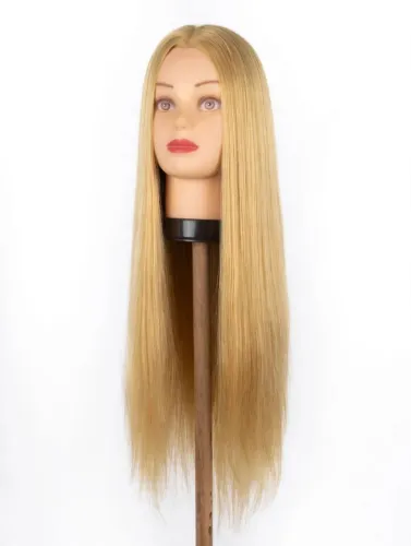 PERUCA LOIRA LONGA 70CM - CABELO HUMANO 100%*