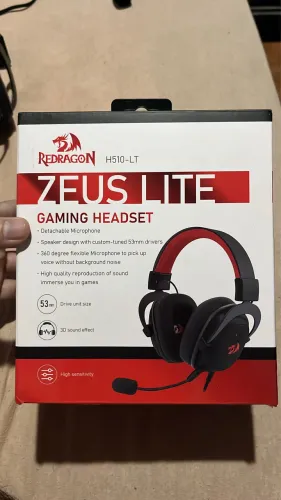 Headset Gamer Redragon Lite 53mm P3