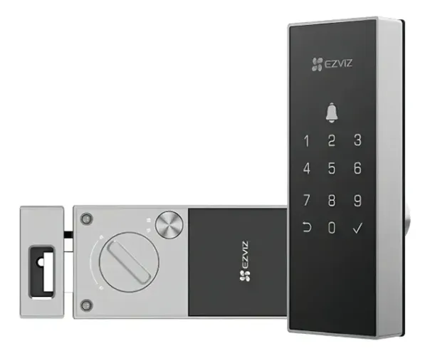 Apresentamos a Fechadura Inteligente EZVIZ DL03 Pro, a solução perfeita para criar casas i