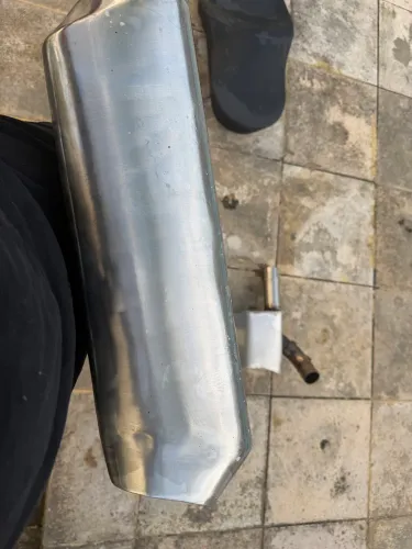 Escape Esportivo + Link Pipe em Inox - BMW F 800 / F 750 / F 850 / F 900