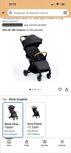 Carrinho de bebê 