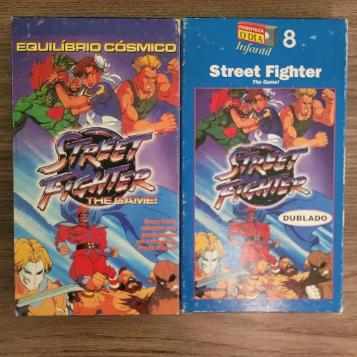 Kit 2 fitas VHS Street Fighter The Game - 3 episódios