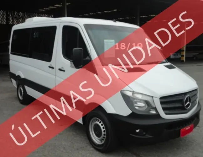 Van M. Benz Sprinter 415 Ano 18/19 16 Lugares Único Dono Rimatur.