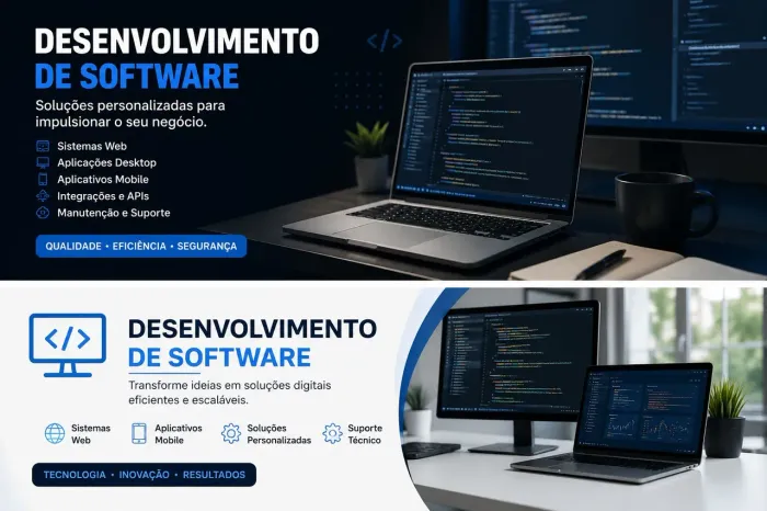 Desenvolvimento de Software Sob Medida | Sites, Apps e Sistemas