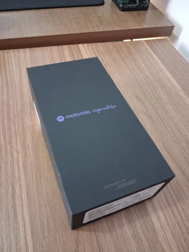 MOTOROLA SIGNATURE 5G 512GB 12GB RAM C/ CÂMERA 50MP SONY PRETO (NOVO LACRADO)