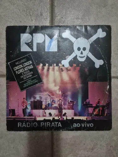 LP da banda RPM, vinil gravado ao vivo