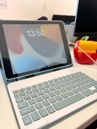 IPAD 6a geração 32gb com case teclado