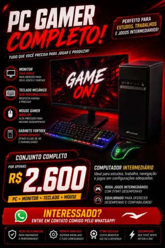 VENDA DE PC COMPLETO