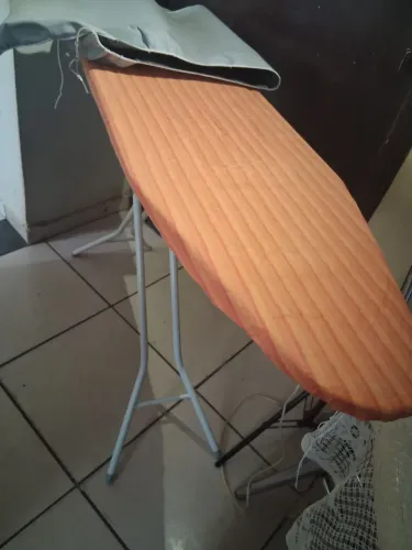 Tábua de Passar Roupas Reforçada + Capa Térmica Nova!