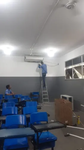 Instalação de ar-condicionado split 9 mil btus a 60 mil btus