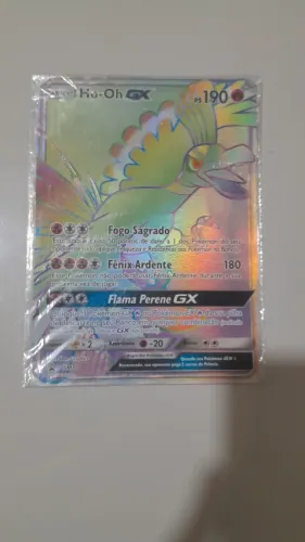 Carta pokémon Ho-oh Grande SM80