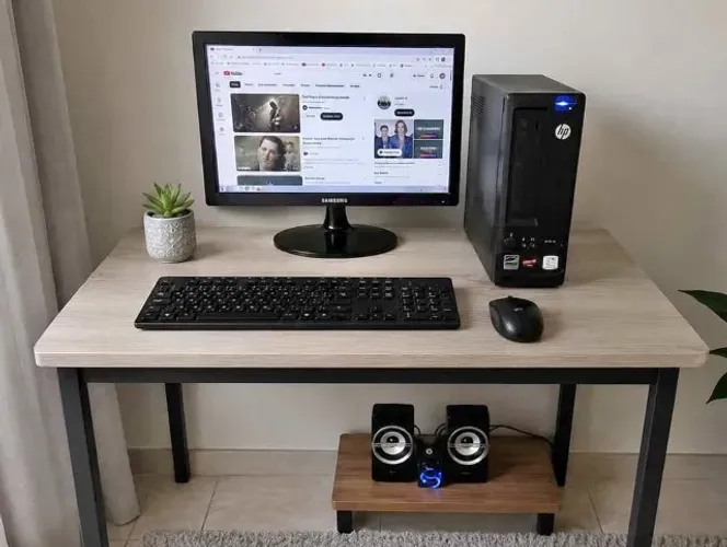 Computador básico. Kit completo.