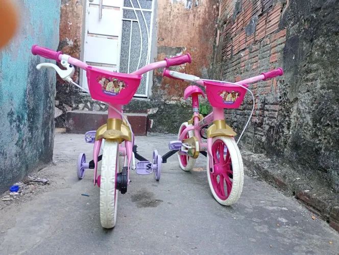 Bicicleta aro 12 infantil feminina