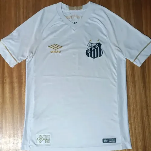 camisa original 2018 santos fc branca tamanho p umbro