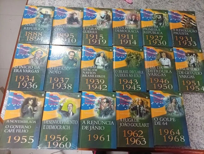 Coleção Livros História da República Brasileira  Isto É 