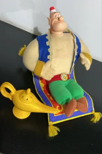 Boneco Gênio Chamyto Com Tapete E Lâmpada Anos 90 Raro
