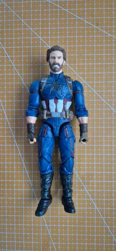 Marvel legends Capitão América sem escudo