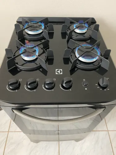 Fogão Mesa Vidro Automático Usado - Entrego !