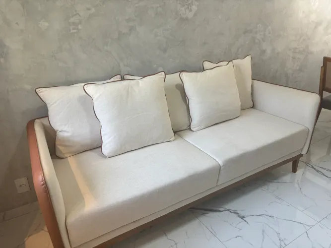 Sofa linha fixa Moderno