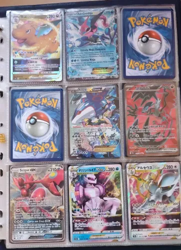 Cartas pokémon, para mais informações mande mensagem