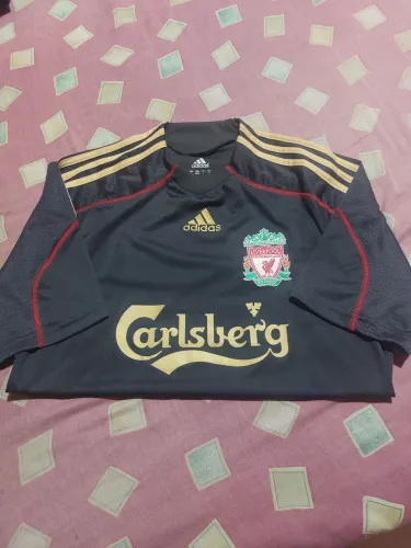 Camisa Liverpool Adidas Carlsberg - Retrô - Masculina