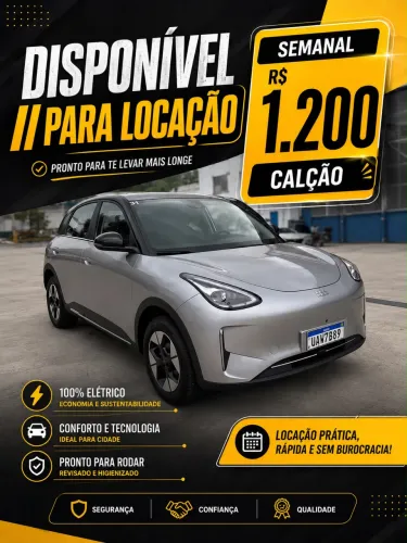 Geely disponível para locação