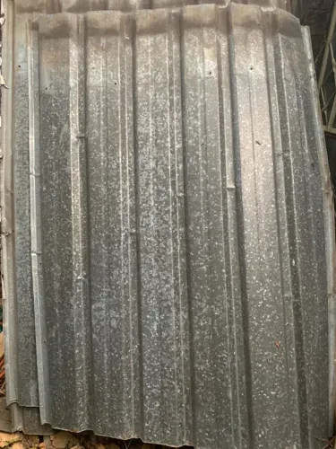 Telhas de zinco