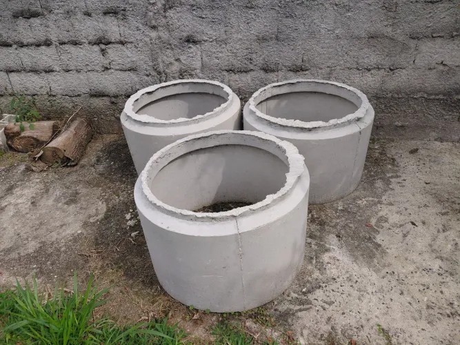 Vendo 03 Anéis de 80 Cm Para Poço Artesiano
