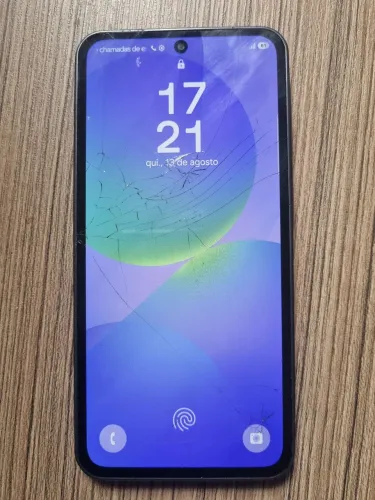 Display Samsung A36 Trincado + Tampa + LEIA