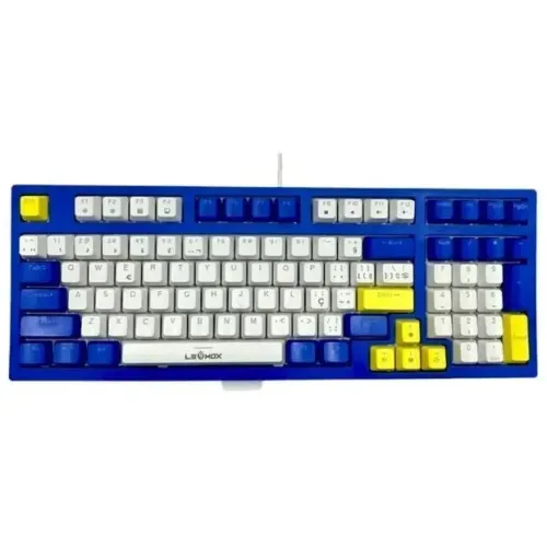 Teclado Mecanico Gamer Lehmox LEY-2092, Switch Blue, Azul, LEY-2092