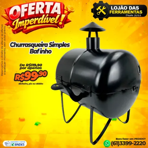 Churrasqueira Simples Bafinho